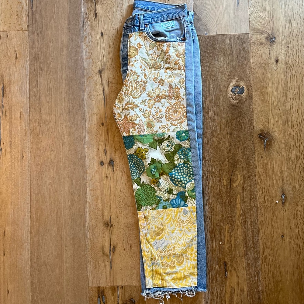 Riley Vintage Patchwork Jeans - Picture 5 of 5